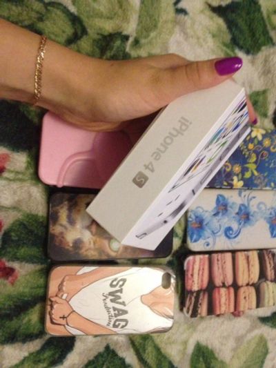 Лот: 8268434. Фото: 1. Iphone 4s White. Смартфоны