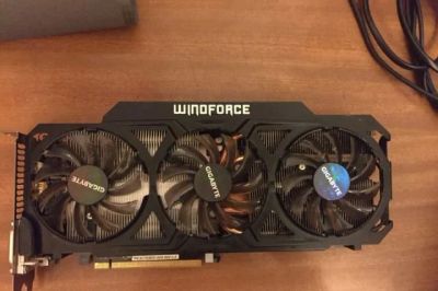 Лот: 15058307. Фото: 1. Gigabyte gtx 770 2gb. Видеокарты