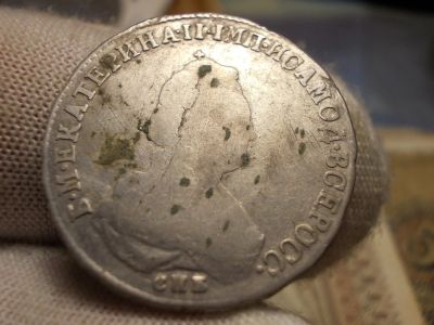 Лот: 17315276. Фото: 1. Редкий Полуполтинник 1794 года-СпБ-АК... Россия до 1917 года