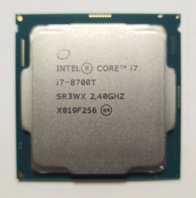 Лот: 21789906. Фото: 1. Процессор Intel i7-8700T новые. Процессоры