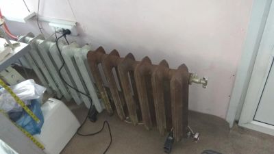 Лот: 8752416. Фото: 1. Батарея 12 секций с тэном 1.5... Отопительные котлы, печи