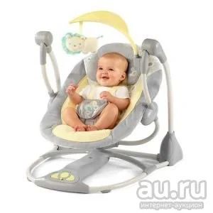 Лот: 12725526. Фото: 1. Качели электронные Bright starts... Ходунки, прыгунки, качели