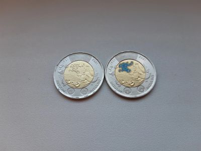 Лот: 18060713. Фото: 1. Канада 2 доллара 2021 " 100 лет... Америка