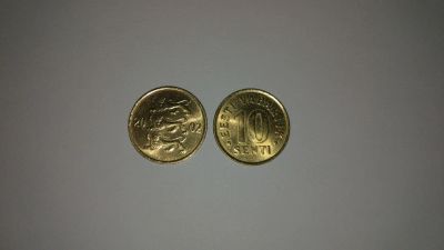Лот: 13961953. Фото: 1. 10 сенти (Эстония) 2002 год. Европа