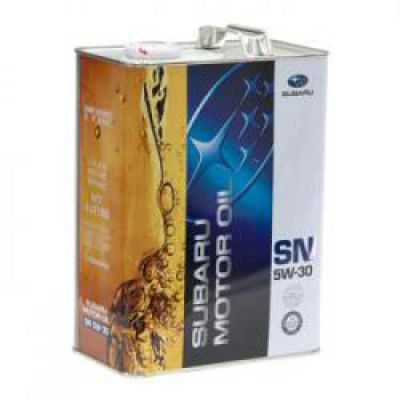 Лот: 3195799. Фото: 1. Subaru Motor Oil 5W30 SN (4л... Масла, жидкости