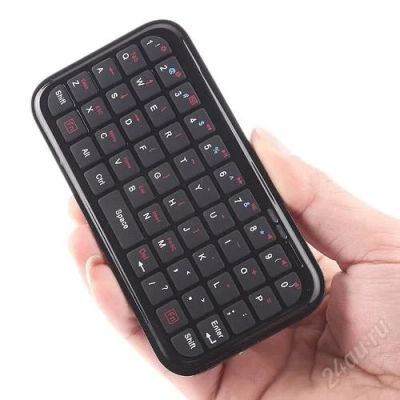 Лот: 1317675. Фото: 1. Мини Bluetooth клавиатура. Другое (смартфоны, связь, навигация)