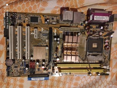 Лот: 17204625. Фото: 1. Asus p5kpl-c/1600. Материнские платы
