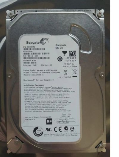 Лот: 14280273. Фото: 1. Жесткий диск seagate barracuda... Жёсткие диски (HDD)