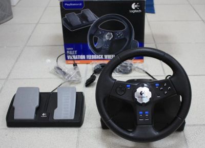 Лот: 35785. Фото: 1. Руль и педали для PlayStation2. Аксессуары для игровых приставок, консолей, геймпады