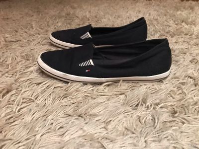 Лот: 16364830. Фото: 1. слипоны tommy hilfiger. Кеды, кроссовки, слипоны