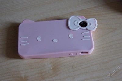Лот: 1894836. Фото: 1. чехол для iPhone 4, 4S Hello Kitty. Чехлы, бамперы