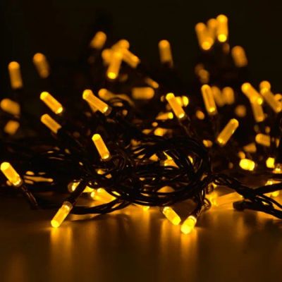 Лот: 19571930. Фото: 1. Гирлянда "Нить. Лучики" 100LED... Гирлянды, шарики, новогодние аксессуары