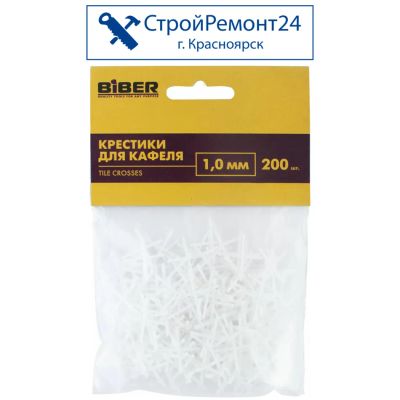 Лот: 25729643. Фото: 1. Крестики для кафеля Biber 1 мм... Расходные материалы, сменные насадки