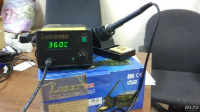 Лот: 8072133. Фото: 1. Паяльная станция Lukey-936D. Радиолюбительский инструмент