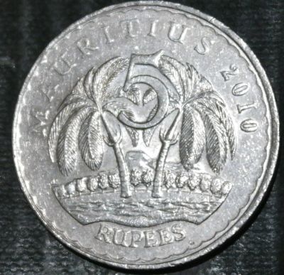 Лот: 19363263. Фото: 1. Экзотика с рубля (60280) Маврикий. Остальные страны