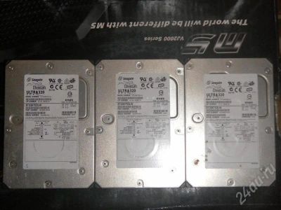 Лот: 559507. Фото: 1. Seagate ST336753LW SCSI Hard Drive. Жёсткие диски (HDD)