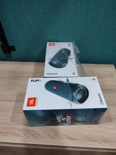 Лот: 20554565. Фото: 1. Колонка JBL Flip 5 Blue. Новая... Портативные, беспроводные колонки