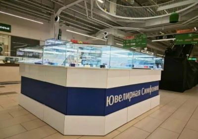 Лот: 25841816. Фото: 1. Островок торговый для ювелирных... Торговое
