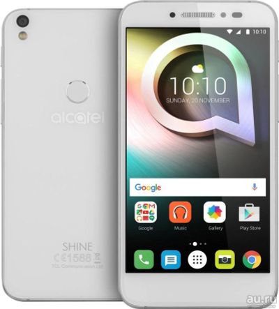 Лот: 10016314. Фото: 1. Смартфон 5" Alcatel Shine Lite... Смартфоны