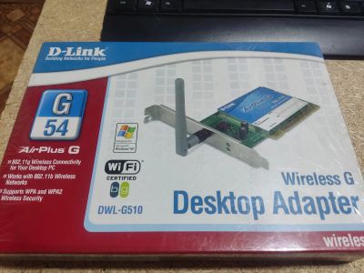 Лот: 25323479. Фото: 1. D-link dwl-g510. WiFi, Bluetooth адаптеры