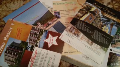 Лот: 8543550. Фото: 1. буклеты про апартементы в Болгарии... Путешествия, туризм