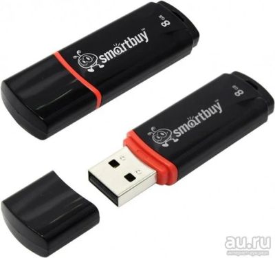 Лот: 9172148. Фото: 1. USB 8GB Флешка Glossy Бесплатная... USB-флеш карты