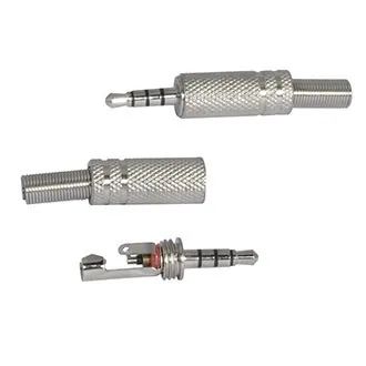 Лот: 19833715. Фото: 1. Разъем Audio Jack 3.5 4pin, штекер... Разъёмы