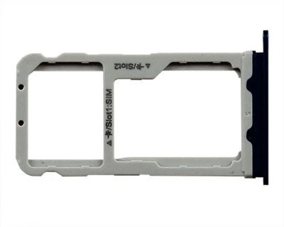 Лот: 16867436. Фото: 1. Держатель SIM-карты Honor 9 синий. Корпуса, клавиатуры, кнопки