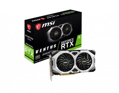 Лот: 19201865. Фото: 1. Видеокарта MSI RTX 2060 super... Видеокарты