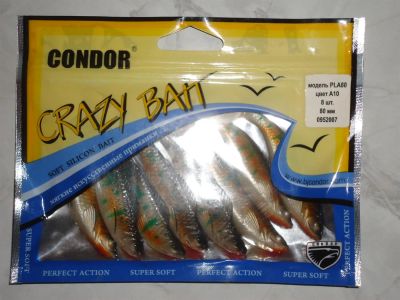 Лот: 3205020. Фото: 1. Виброхвосты "Condor" Crazy Bait... Прикормки, приманки