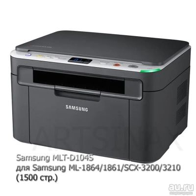 Лот: 16559979. Фото: 1. Картридж Samsung MLT-D104S для... Картриджи, расходные материалы