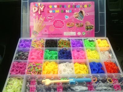 Лот: 5506947. Фото: 1. Loom Bands -набор для плетения... Развивающие