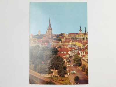 Лот: 23297115. Фото: 1. Таллин. Вид на город с высоты... Открытки, конверты