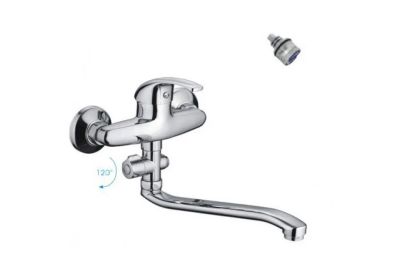 Лот: 21382635. Фото: 1. Смеситель для ванны Frap F2129-B... Смесители