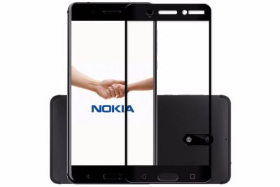 Лот: 11997563. Фото: 1. Защитное стекло Nokia 7 3D Полное... Защитные стёкла, защитные плёнки
