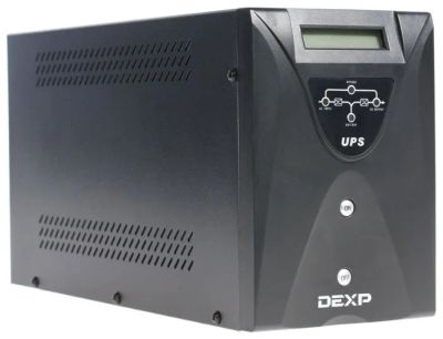 Лот: 9170421. Фото: 1. ИБП Dexp Power 2000VA (1200W... ИБП, аккумуляторы для ИБП