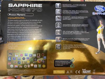 Лот: 15996529. Фото: 1. ATI Radeon HD 5970. Видеокарты