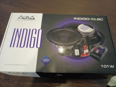 Лот: 25650518. Фото: 1. Акустика компонентная aura indigo... Акустика автомобильная