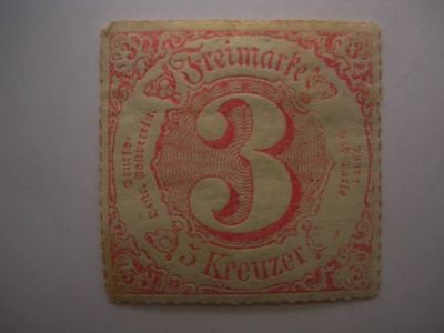 Лот: 6829779. Фото: 1. Турн и Тасис 1865г 3кр Снижение... Марки