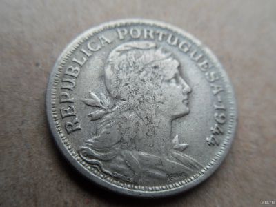 Лот: 16628071. Фото: 1. Португалия 50 сентаво 1944. Европа