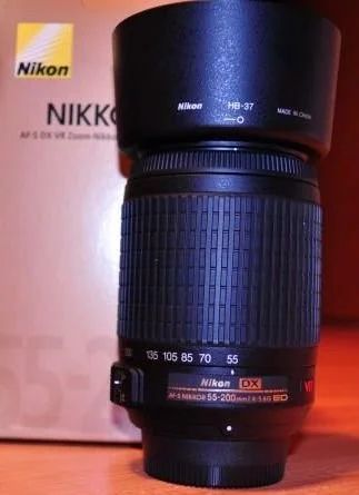 Лот: 13005025. Фото: 1. Nikon 55-200mm f/4-5.6G IF-ED... Объективы