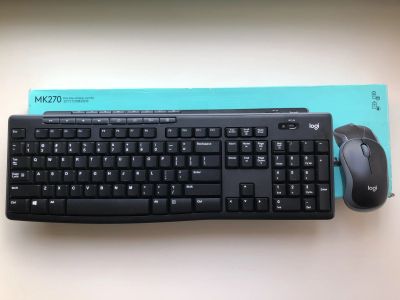 Лот: 25881939. Фото: 1. Беспроводной комплект Logitech... Клавиатуры и мыши