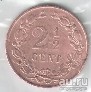 Лот: 14391512. Фото: 1. Голландия Нидерланды 2 и 1/2 цента... Европа