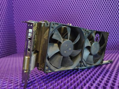 Лот: 20074075. Фото: 1. Видеокарта RX470 4Gb кастомный... Видеокарты