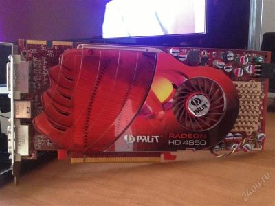 Лот: 2540858. Фото: 1. Видеокарта Radeon HD 4850. Видеокарты