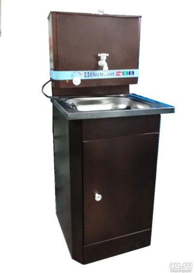 Лот: 13308016. Фото: 1. Умывальник с подогревом (раковина... Раковины, умывальники