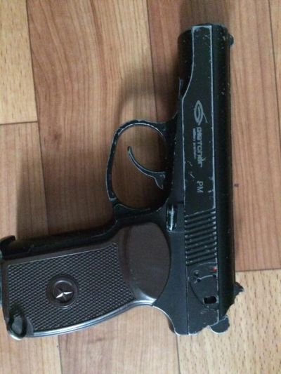 Лот: 6369396. Фото: 1. Gletcher pm пистолет пневматический... Пневматическое оружие