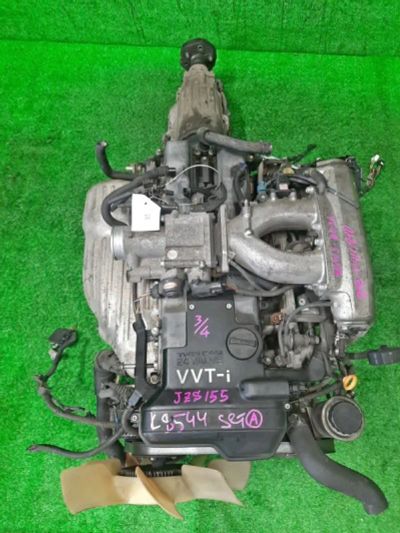 Лот: 16680932. Фото: 1. Двигатель Toyota Crown Majesta... Двигатель и элементы двигателя