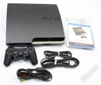 Лот: 958229. Фото: 1. Playstation 3 (PS3) slim, 500Гб. Консоли