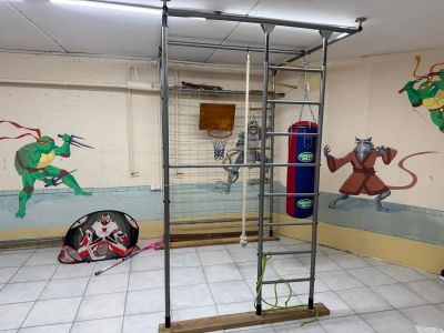 Лот: 25647802. Фото: 1. Шведская стенка спорткомплекс. Другое (тренажеры, комплексы)